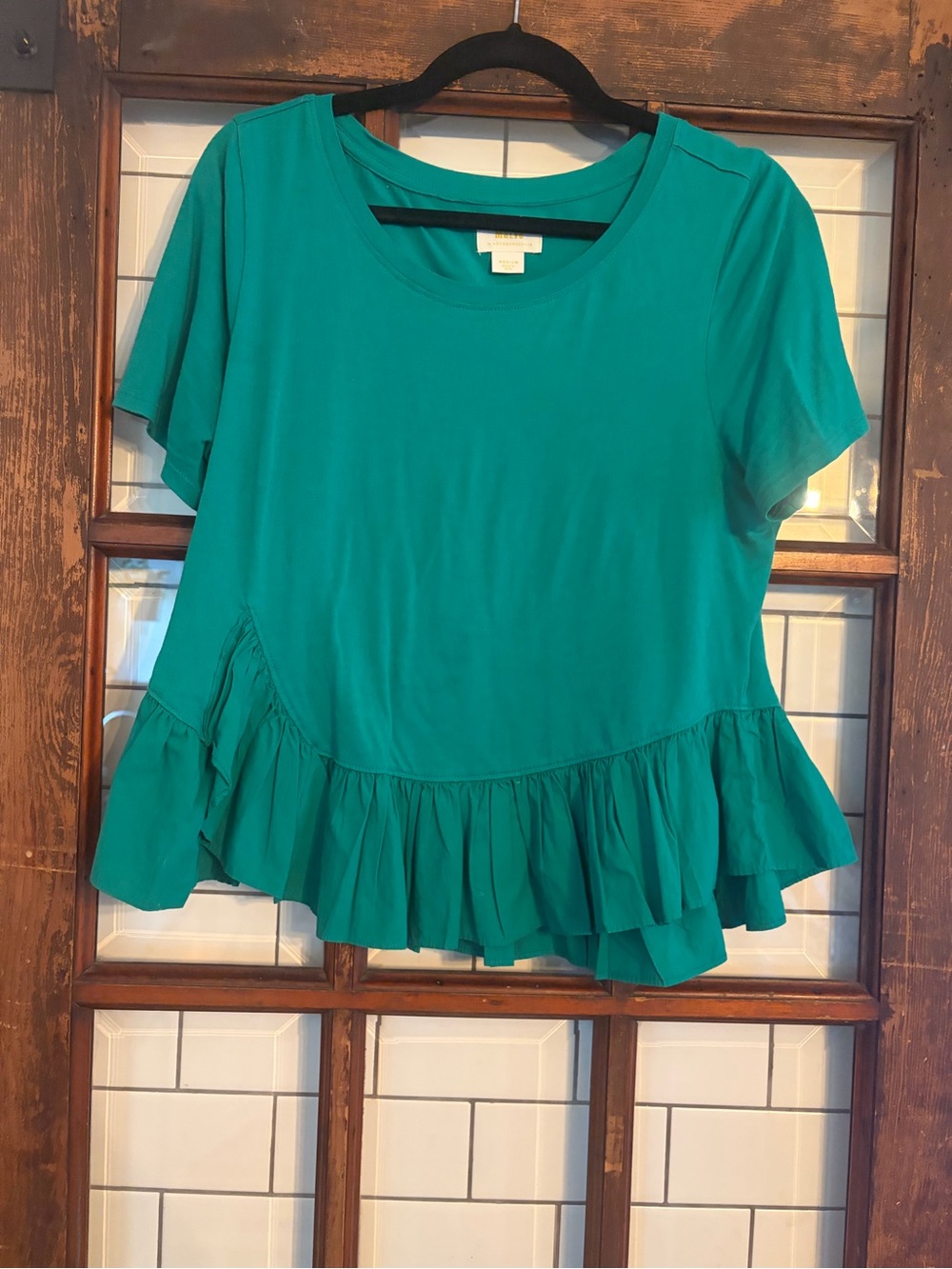 Maeve royal green top size med in EUC